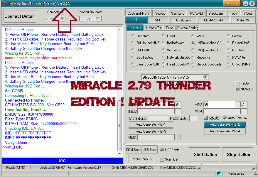 Miracle 2.79 Thunder Edition